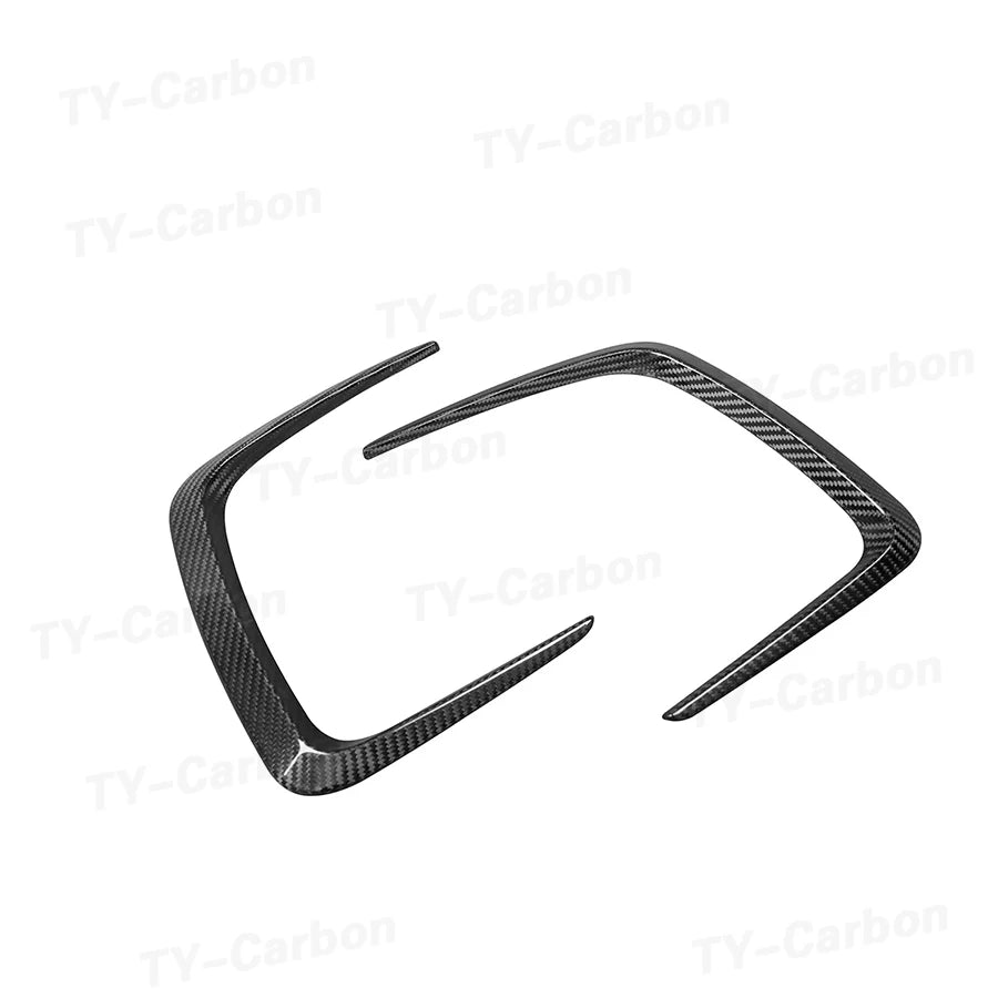 Dry Carbon Car Front Hood Scoop Air Vent Trims for BMW G80 G