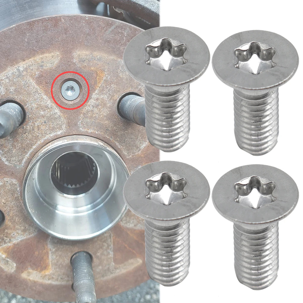 4X For Audi TT 8J 8N R8 Front Rear Brake Rotor Disc Retainin