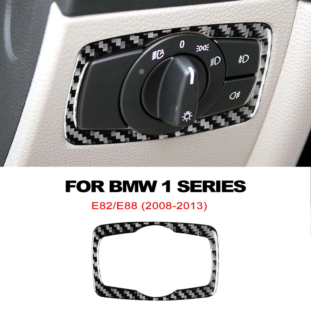 For BMW 1 Series E81 E82 E87 E88 2008-2013 Carbon Fiber Head