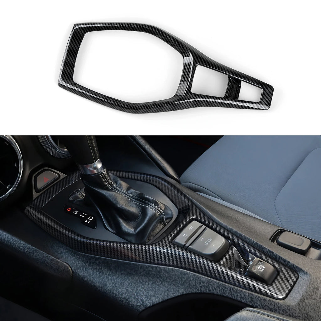 ABS Trim Car Steering Wheel Button Panel Cover Carbon Fiber Interior Sticker For Chevrolet Camaro ZL1 2016-2026 Accessories