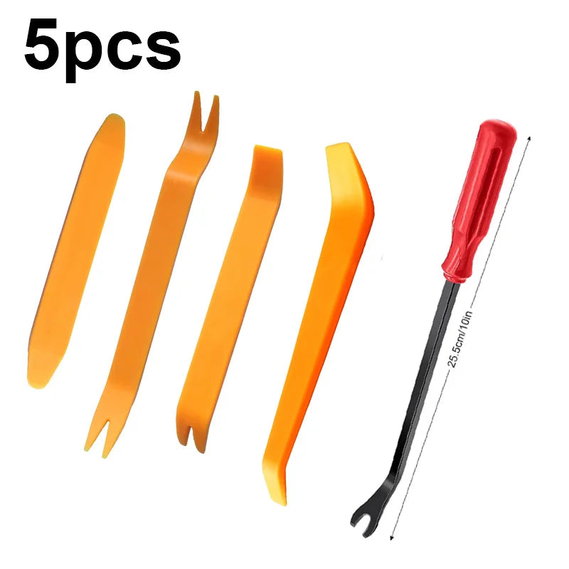 Car Trim Interior Plastic Disassembly Tools Kit Car Clip Pliers Fastener Remover Pry Tool Set Trim Removal have Tool Storage Bag