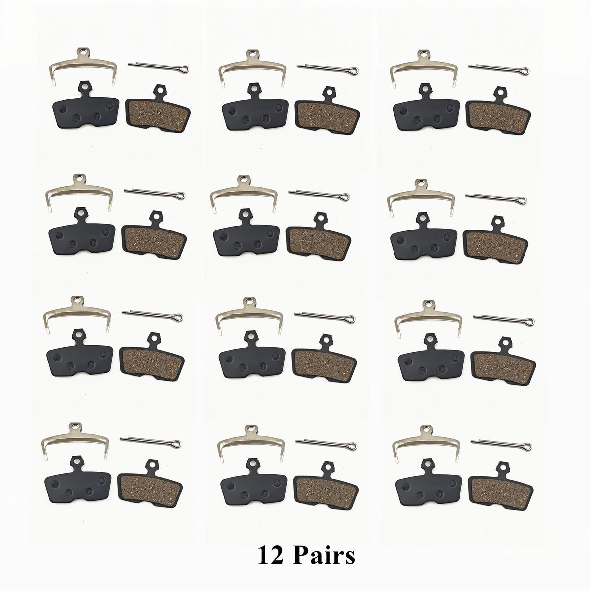 2/4/12 Pairs Bicycle Semi-Metal Disc Brake Pads For Sram Code R RSC (2012+) Guide RE DB8 G2 RE