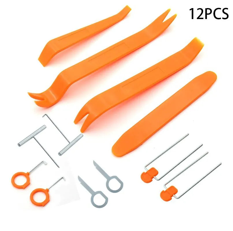 12 PCS Car Hand Tools Car Removal Kit DVD Stereo Conversion 