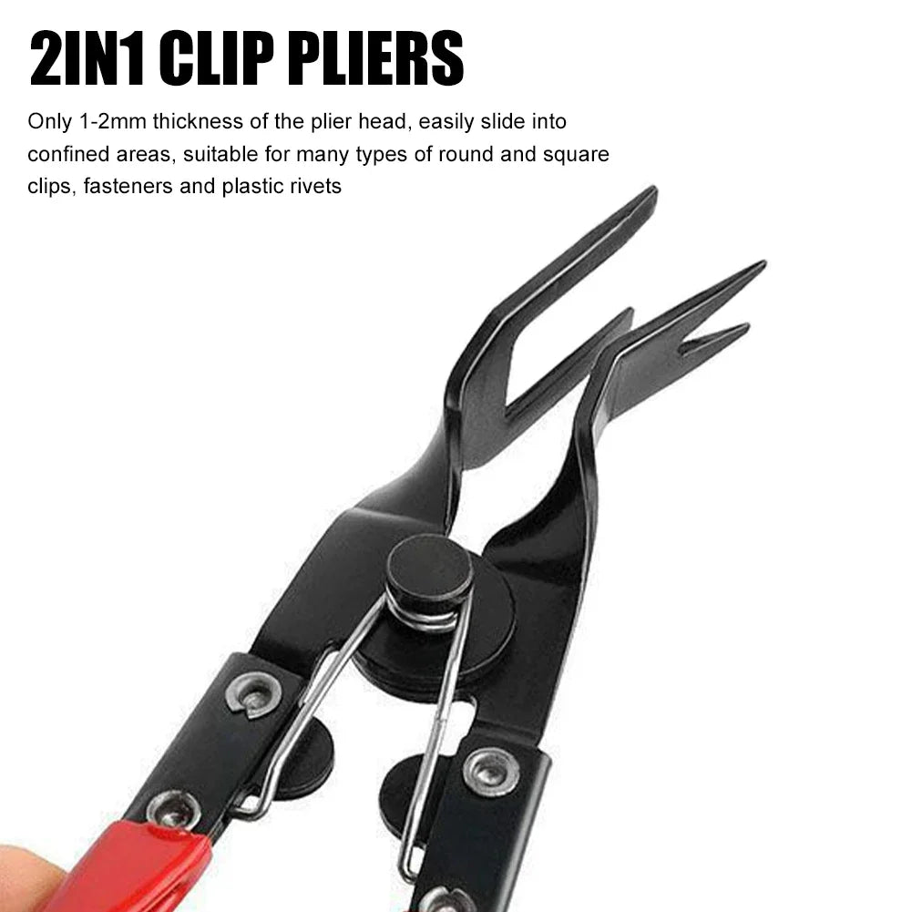 1PCS Car Clip Pliers Auto Door Panel Remover Tool Fastener R