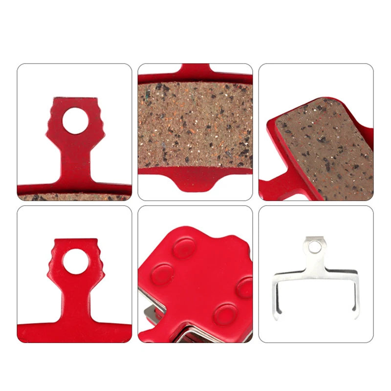 4 Pairs Resin/Ceramic/Full Metal Bike Disc Brake Pads For Av