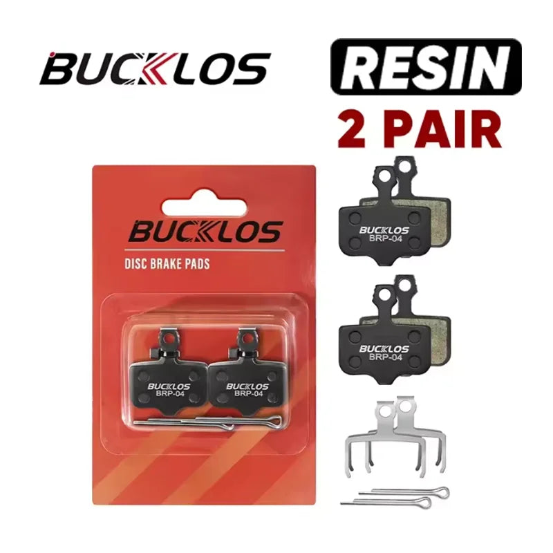 BUCKLOS Bike Disc Brake Pads for SRAM Avid MTB Road Bicycle Hydraulic Brake Pad Durable Wear-resistant Brake Pads Bike Accessory