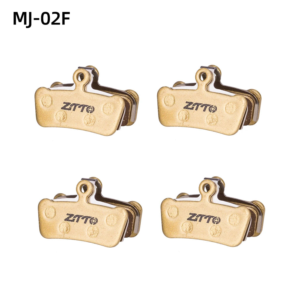 ZTTO MTB Bike 4 Piston Disc Brake Pads Metallic Brake shoes 