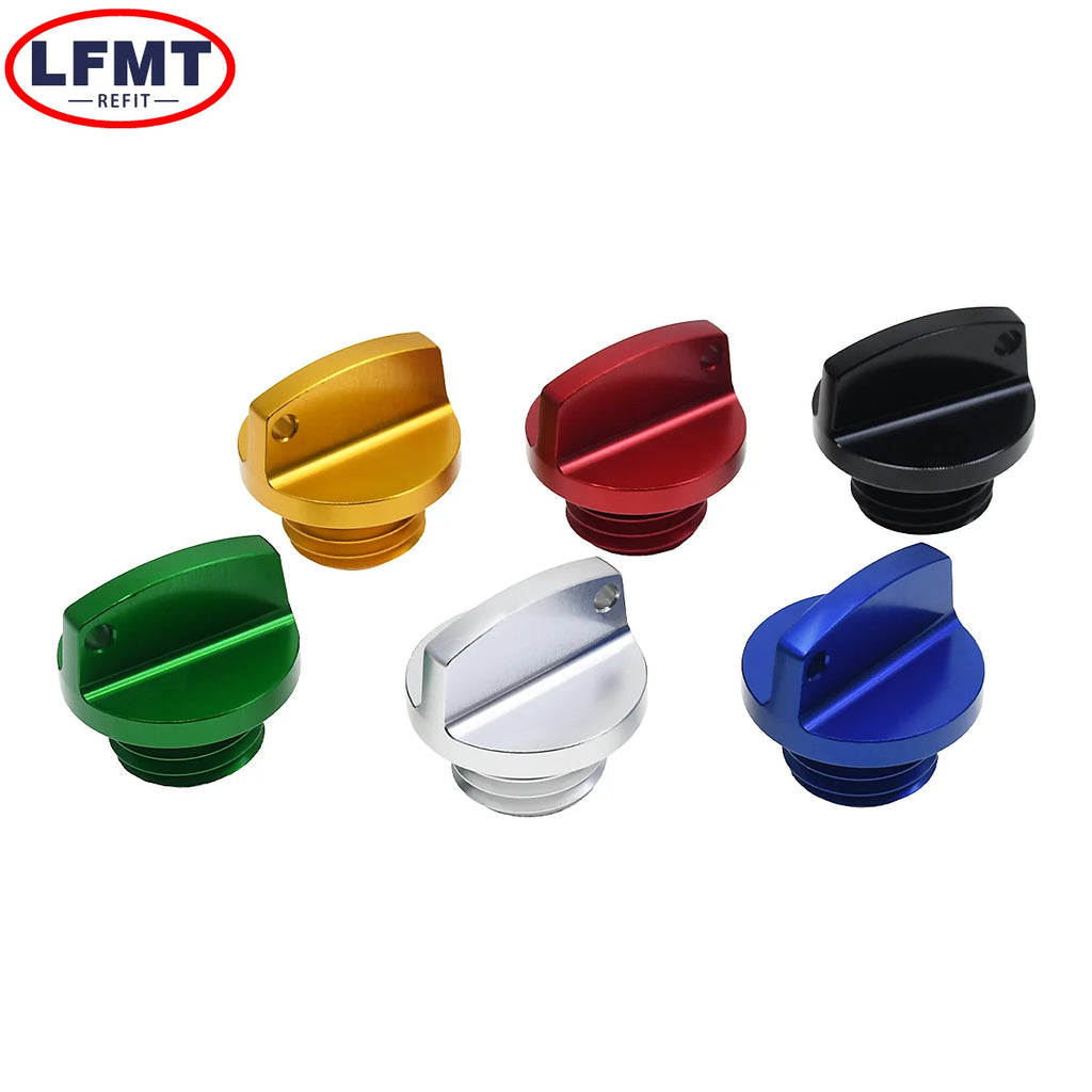 Motorcycle Crankcase Cap CNC Engine Oil Filler Screw Cover P