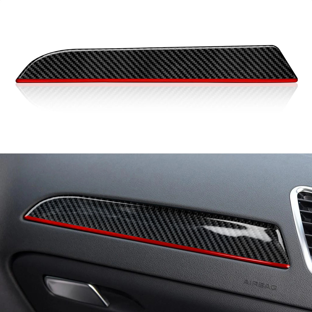 Car Center Console Gear Shift Panel Set For Audi A4 S4 RS4 A5 S5 RS5 (2007-2016) Carbon Fiber Interior Sticker Trim Accessories