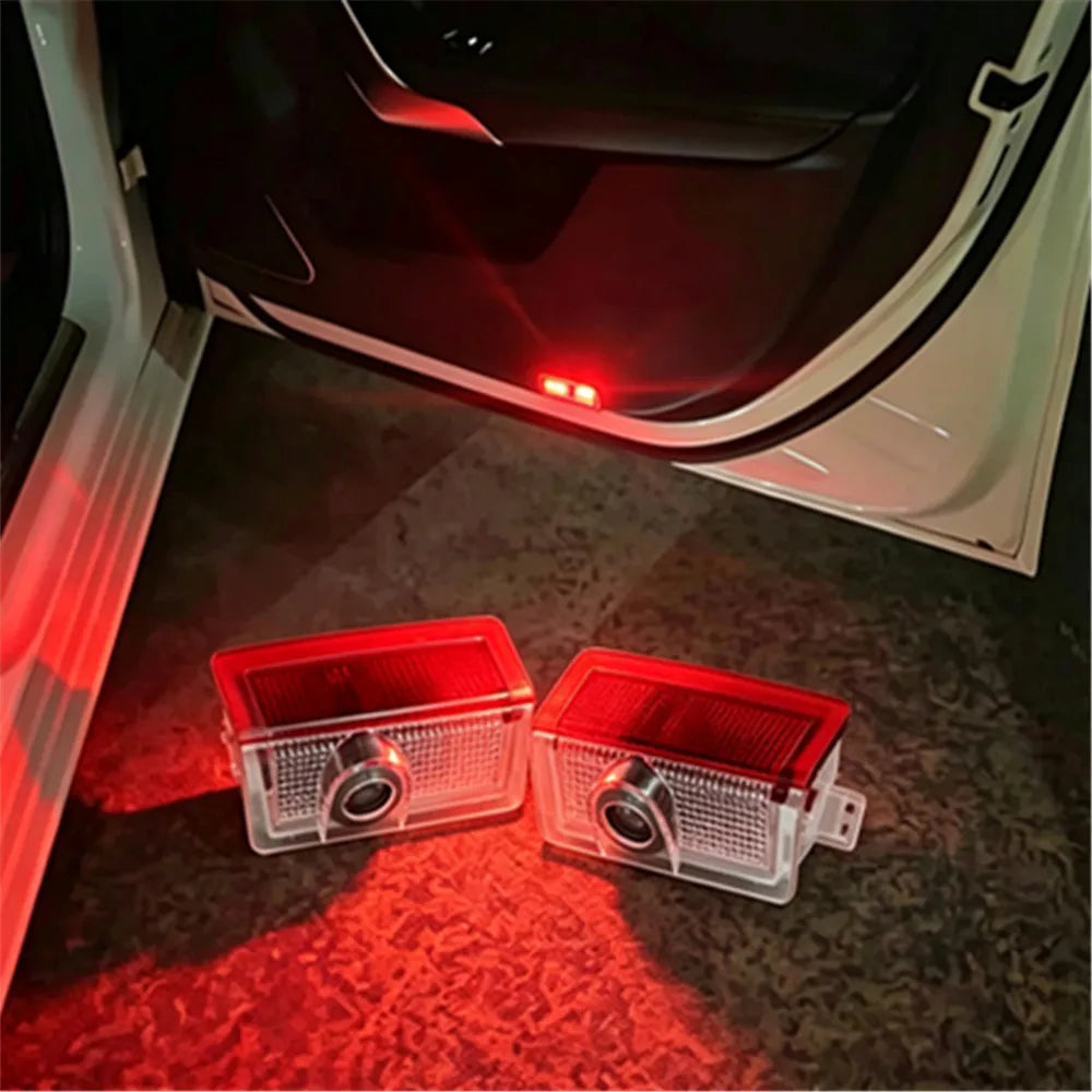 LED Car Door Welcome Warning Light For Mercedes Benz W176 W1