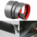 Universal Car Stickers Doorsill Bumper Threshold Step Carbon