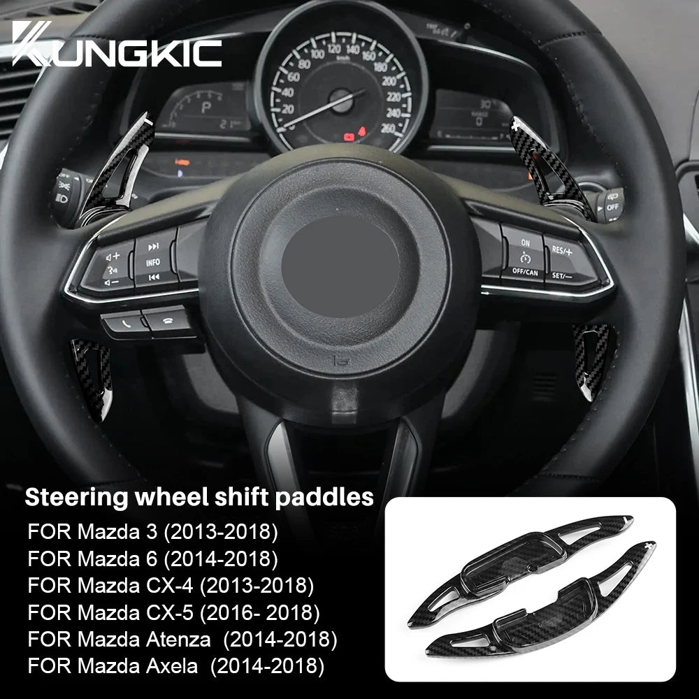 For Mazda 3 6 CX4 CX5 Atenza Axela 2pcs/lot Car Steering Whe