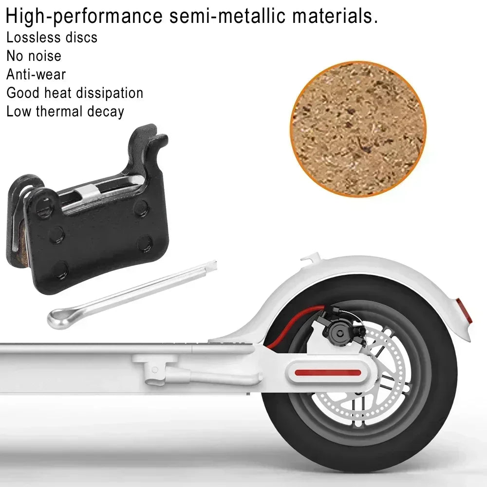 Front /Rear Whell Brake Pad For Segway Ninebot ZT3 / ZT3 Pro