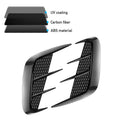 Multifunction Carbon Fiber Car Fender Trim Car Sticker Shark