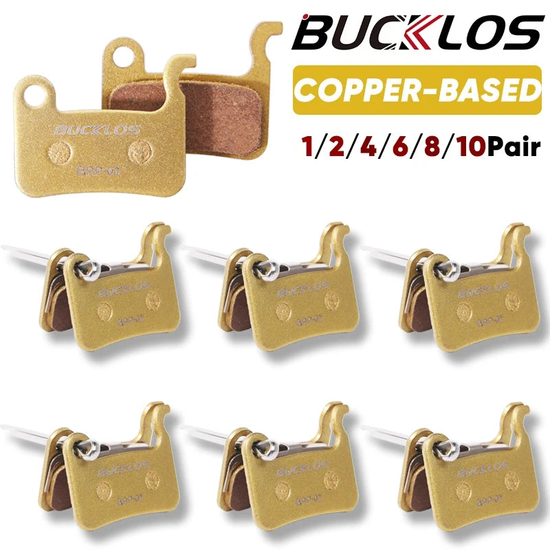 BUCKLOS MTB Disc Brake Pads for SHIMANO A01S Copper-Based Me