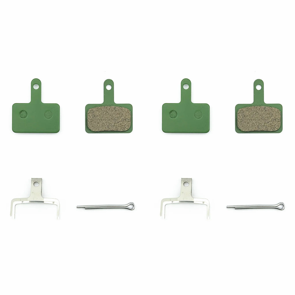 2/4/12Pairs Bicycle Disc Brake Pads Resin / Semi-Metal / Ceramics For Shimano Deore B01S B03S B05S MT200 MT400 MT500 UR300 M3050