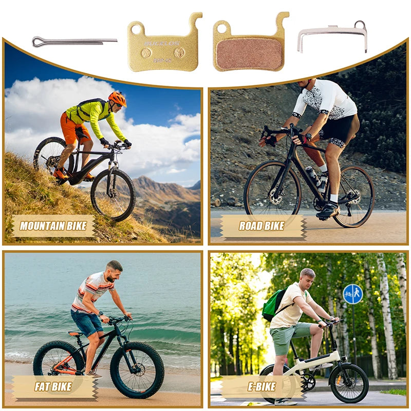 BUCKLOS MTB Disc Brake Pads for SHIMANO A01S Copper-Based Me