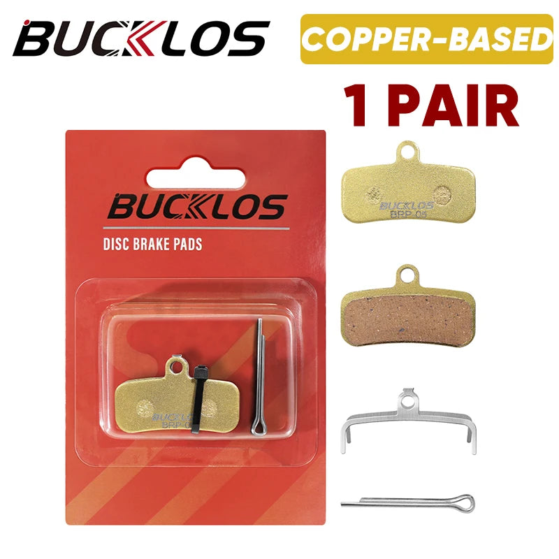 BUCKLOS BRP-05 Disc Brake Pads Resin Ceramic MTB Hydraulic Brake Pads for SHIMANO D02S N03A Bicycle Brake Pad for M9120 M8020