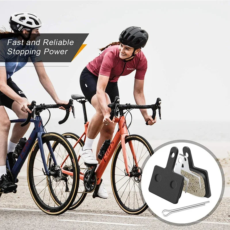 4 Pairs MTB Bicycle Resin Disc Brake Pads For Shimano B01S M