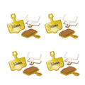 4 Pairs Full Metal Bicycle Disc Brake Pads for SRAM LEVEL RED FORCE ETAP AXS HRD Elixir R CR CR Mag X.0 XX Ultra