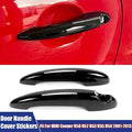 2Pcs/Set Car Door Handle Cover Stickers Fit For MINI Cooper 