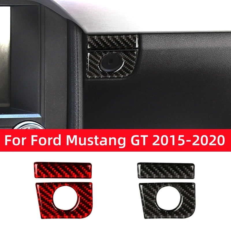 For Ford Mustang GT 2015-2021 Car Accessories Carbon Fiber I