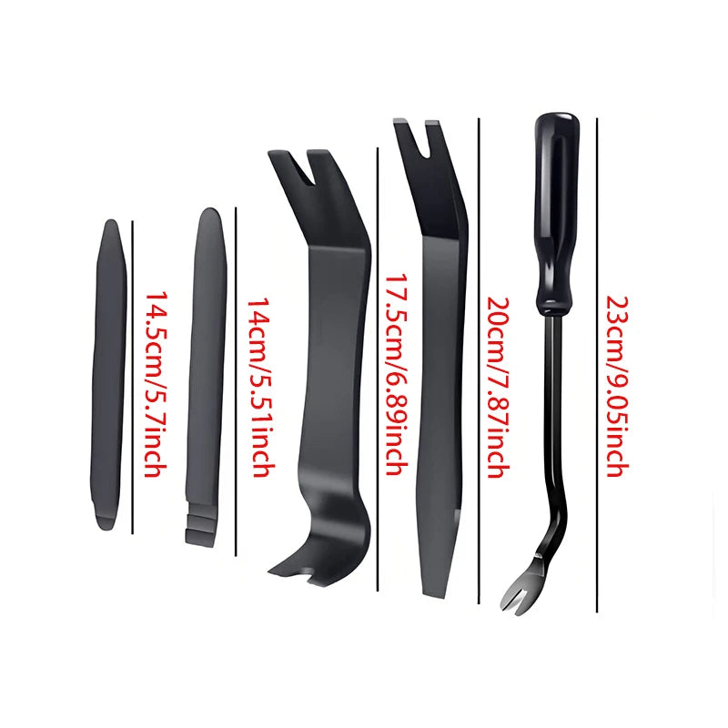 4 Options Car Universal Trim Removal Tool Kit Applicable DVD