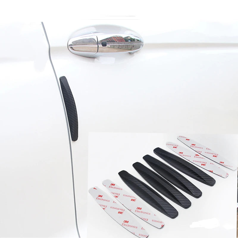4Pc Anti Collision Car Bumper Guard Strip Car Sticker Door E