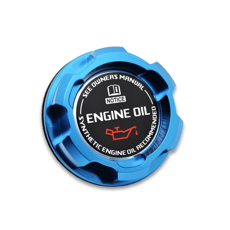 Aluminum Engine Oil Cap For Honda Acura Accord Civic CR-Z Delsol Element Orelude S2000 RSX TSX Fit Car Accessories Mugen Power
