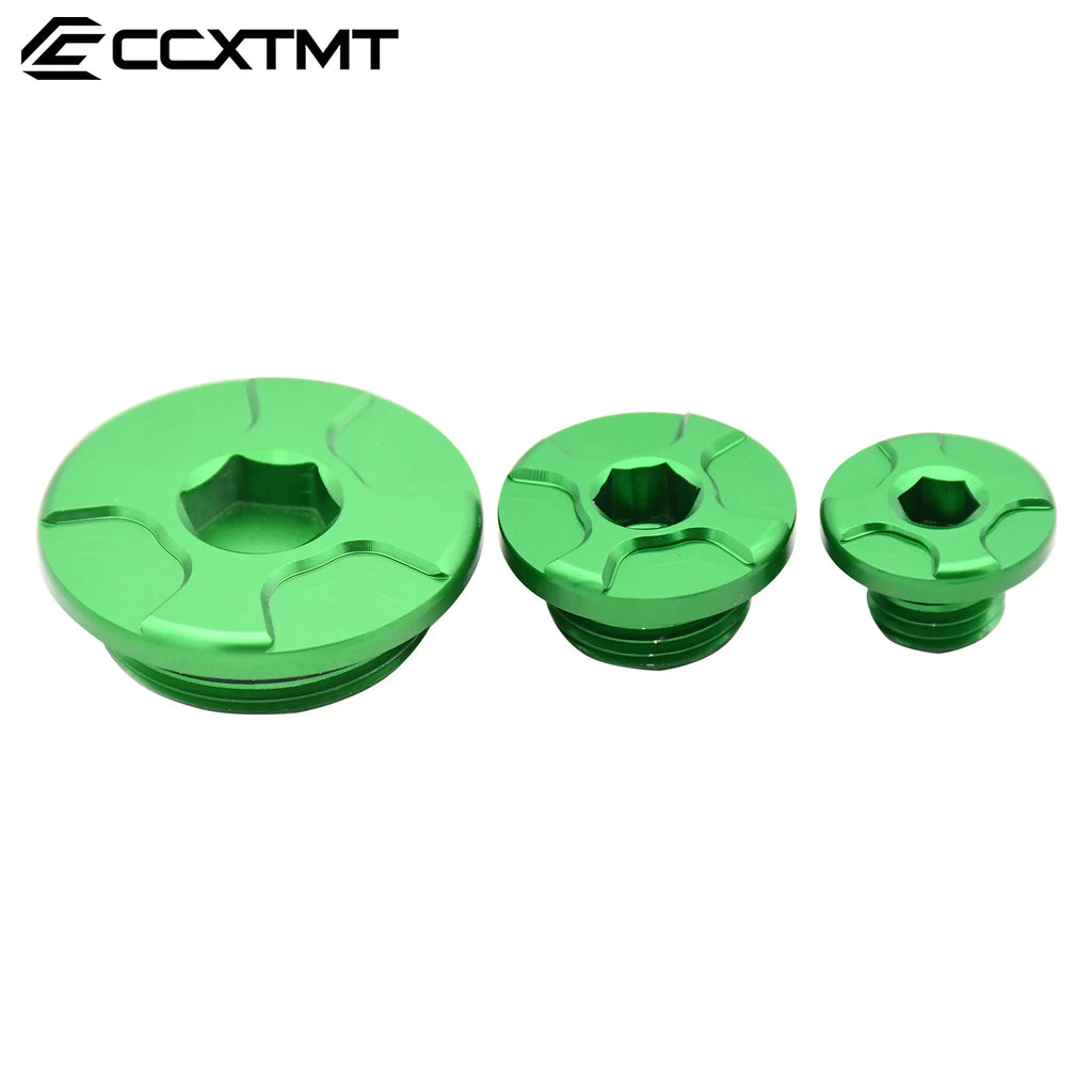 CNC Engine Timing Cover Oil Filler Plug Crankcase Cap For Ka