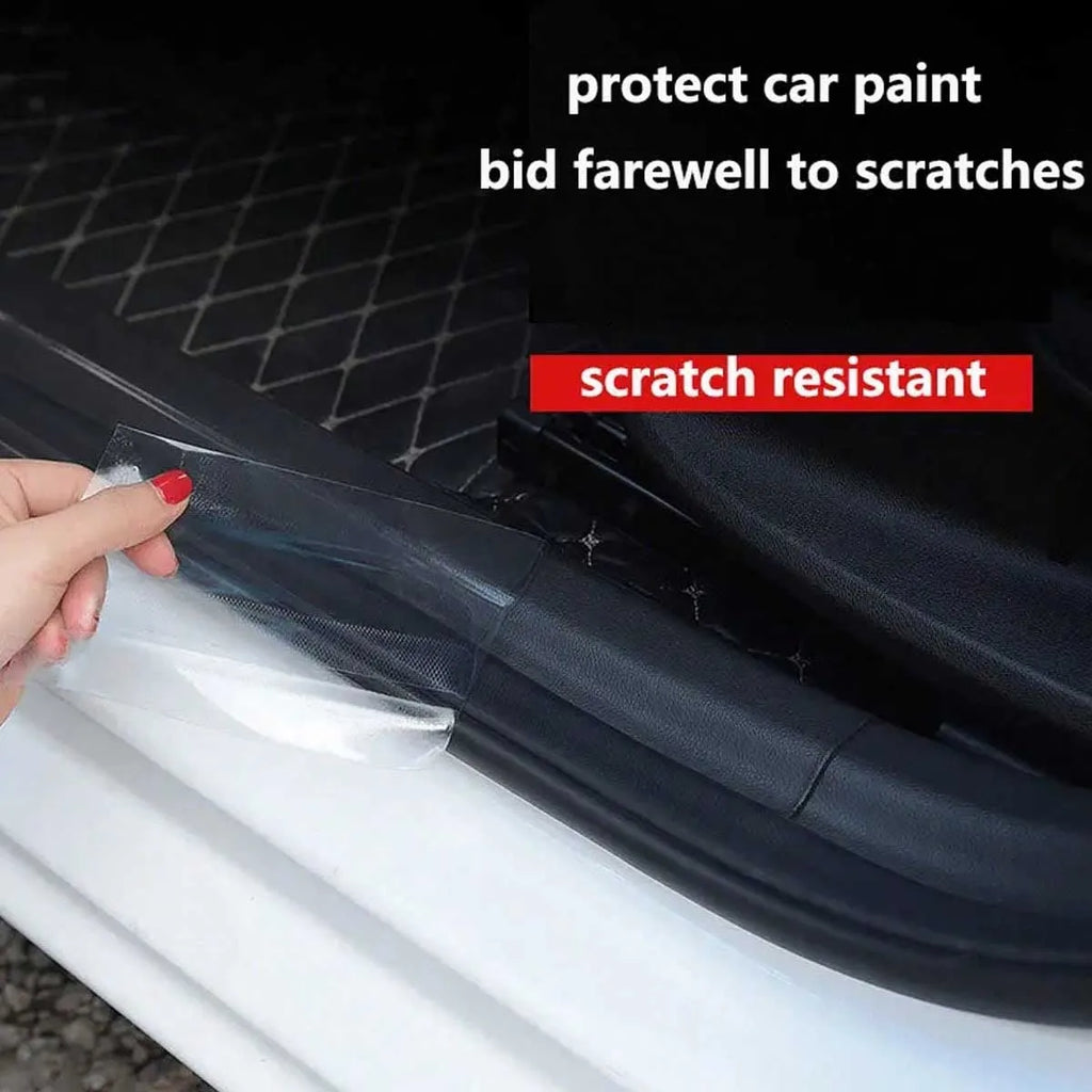 Car door sill anti-collision sticker door side trunk anti-tr