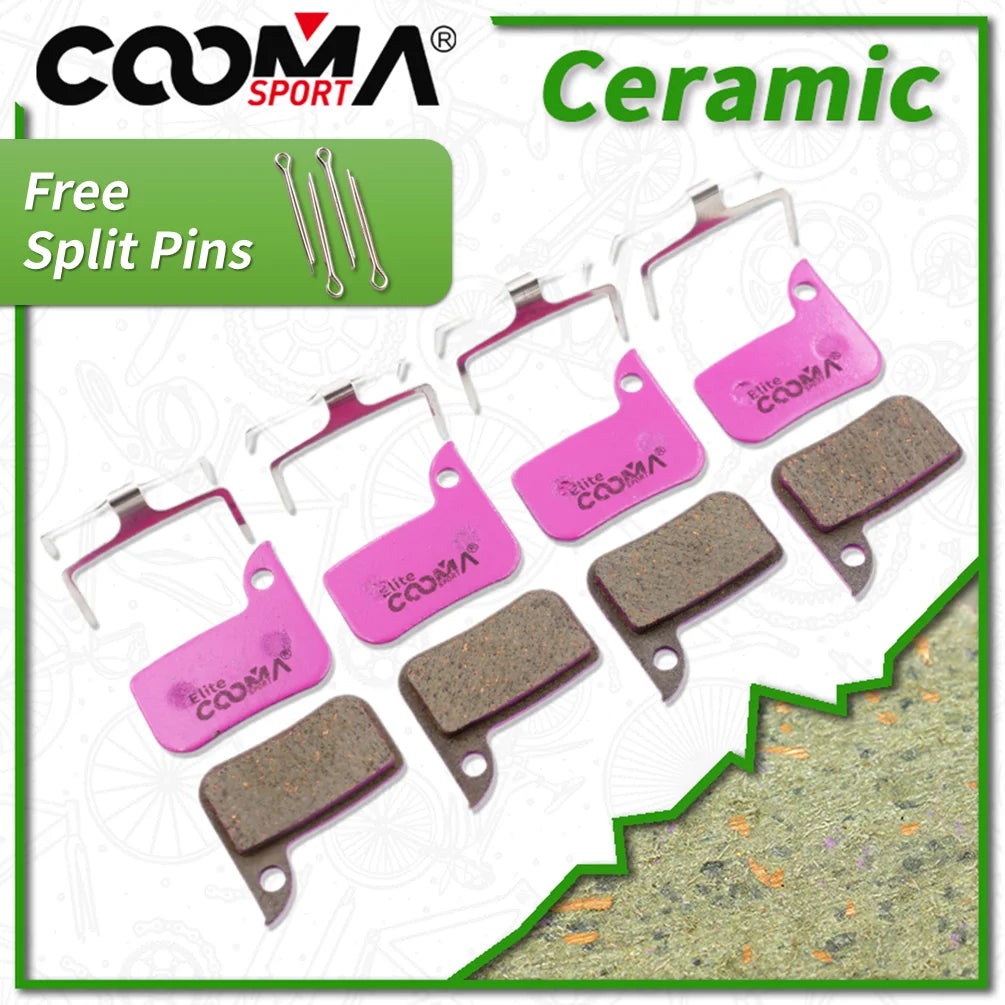 4 Pairs Ceramic Bike Disc Brake Pads for SRAM Level Red 22 B
