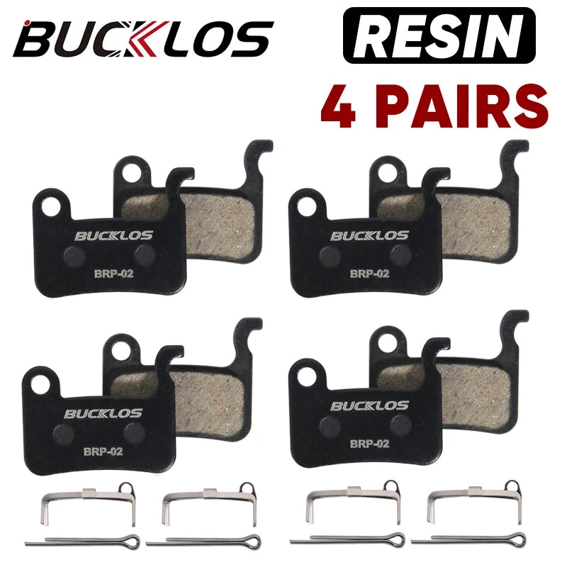 BUCKLOS Resin Disc Brake Pad For SHIMANO A01S Wear-resistant Hydraulic Brake Pads MTB Brake Pads for M06 M07 Cycling Parts