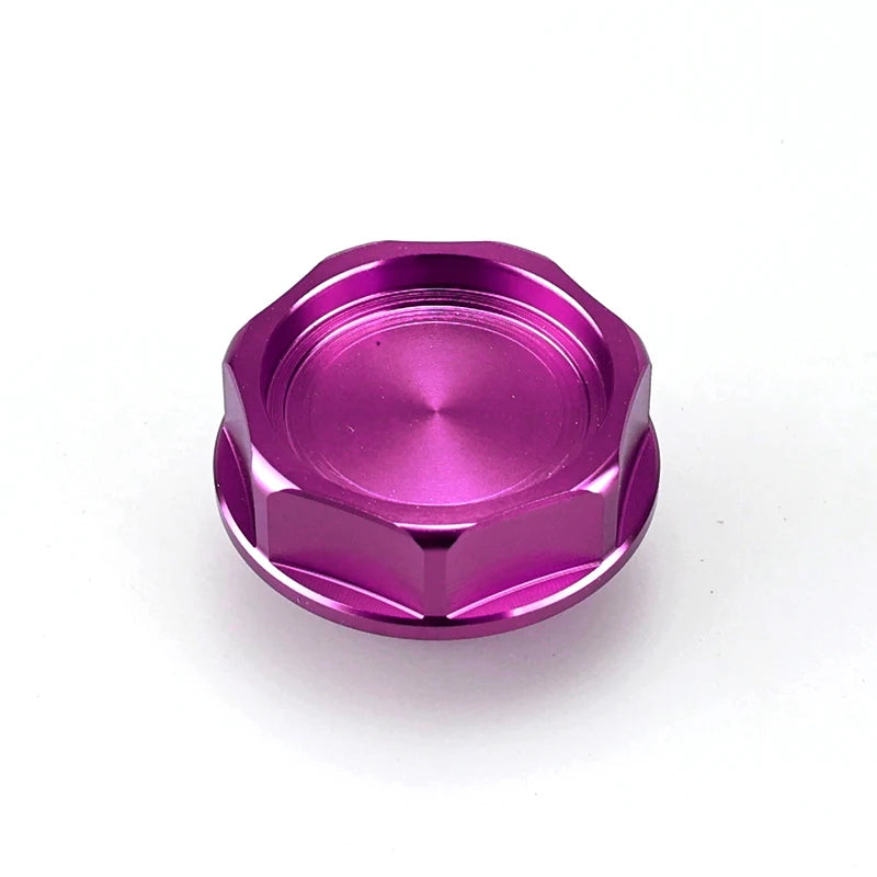 1Pc Car Engine Oil Cap Aluminum Radiator Fuel Filler Tank Cover Fit for Honda Civic City Accord CR-V XR-V Vezel