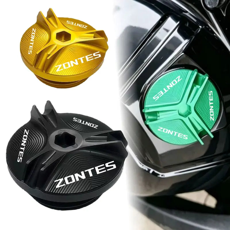 Engine Plug Cap Oil Filler Cover Moto For Zontes G1 125 ZT12