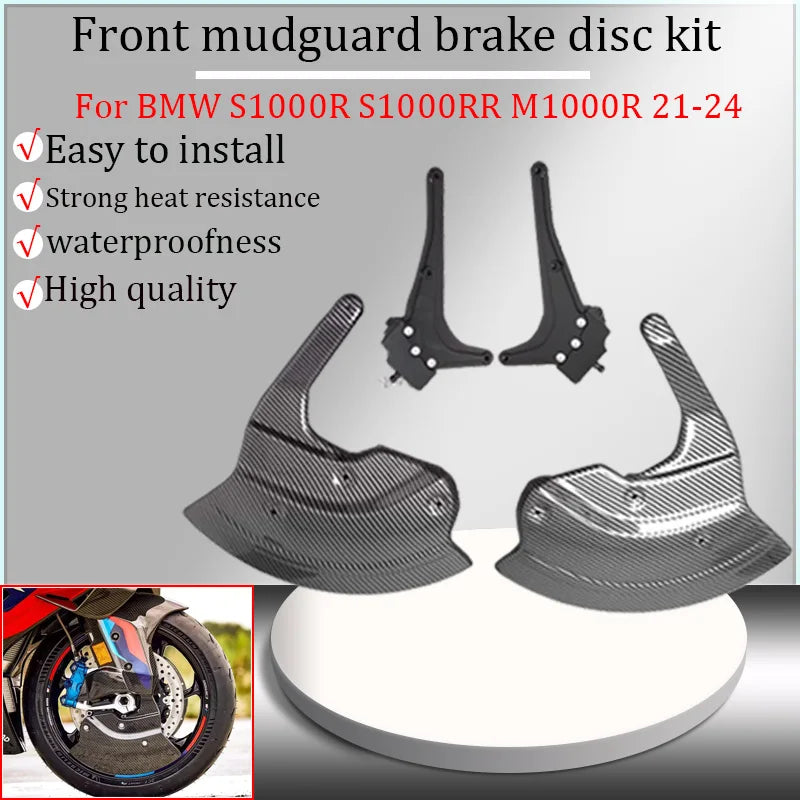 For BMW S1000R M1000R S1000RR S1000XR Motorcycle Front Mudgu