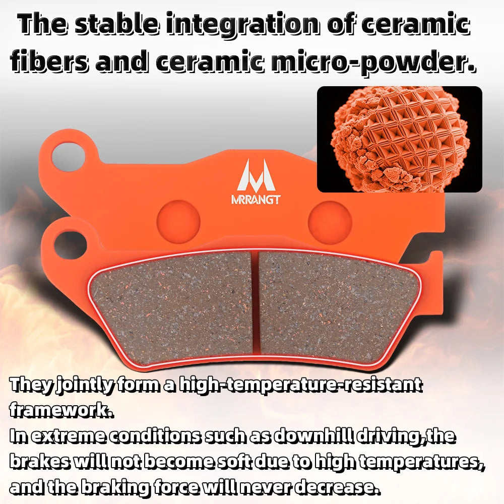 MRRANGT Low Noise High Performance Ceramic Brake Pads Set fi