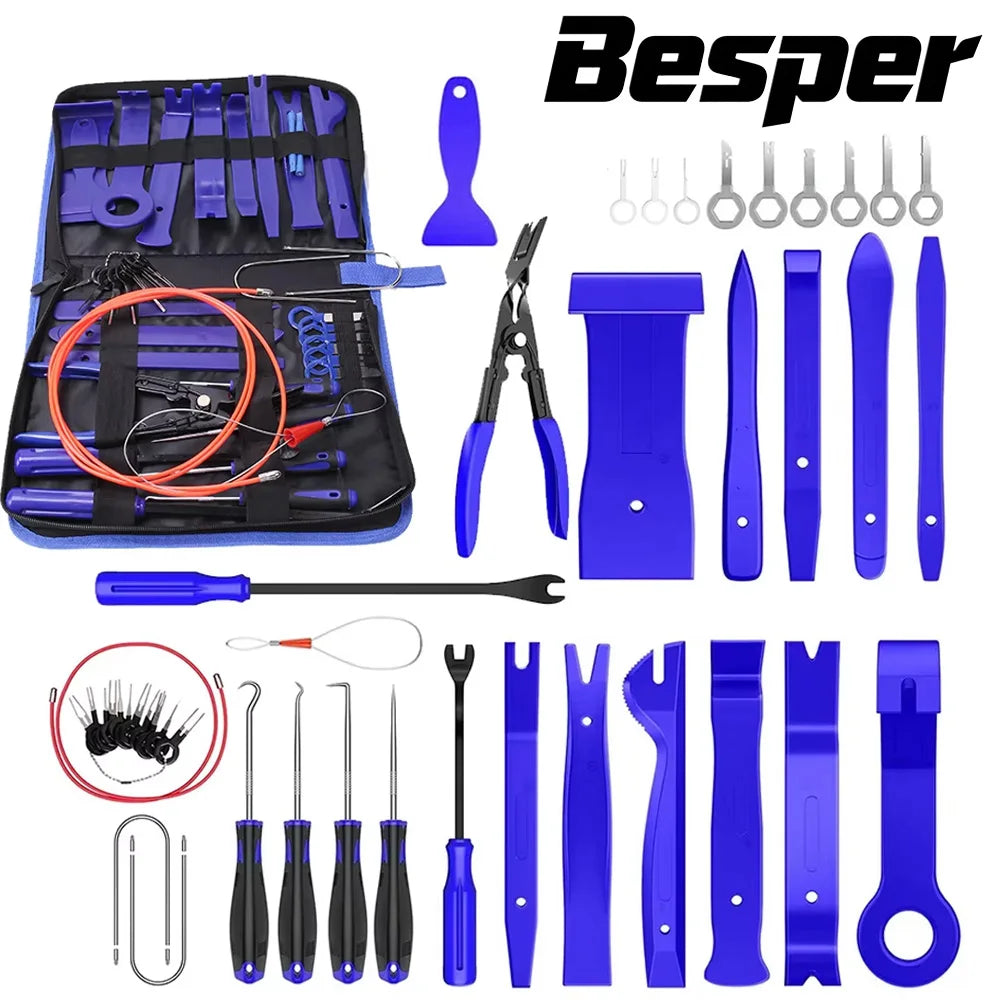 43pcs Hand Tool Set Pry Disassembly Tool Interior Door Clip 