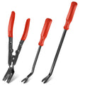 7Pcs Car Trim Removal Tool Kit Non-Scratch Plastic Pry Tool Fastener Clip Pliers for Auto Safe Interior Car Panel Detachment