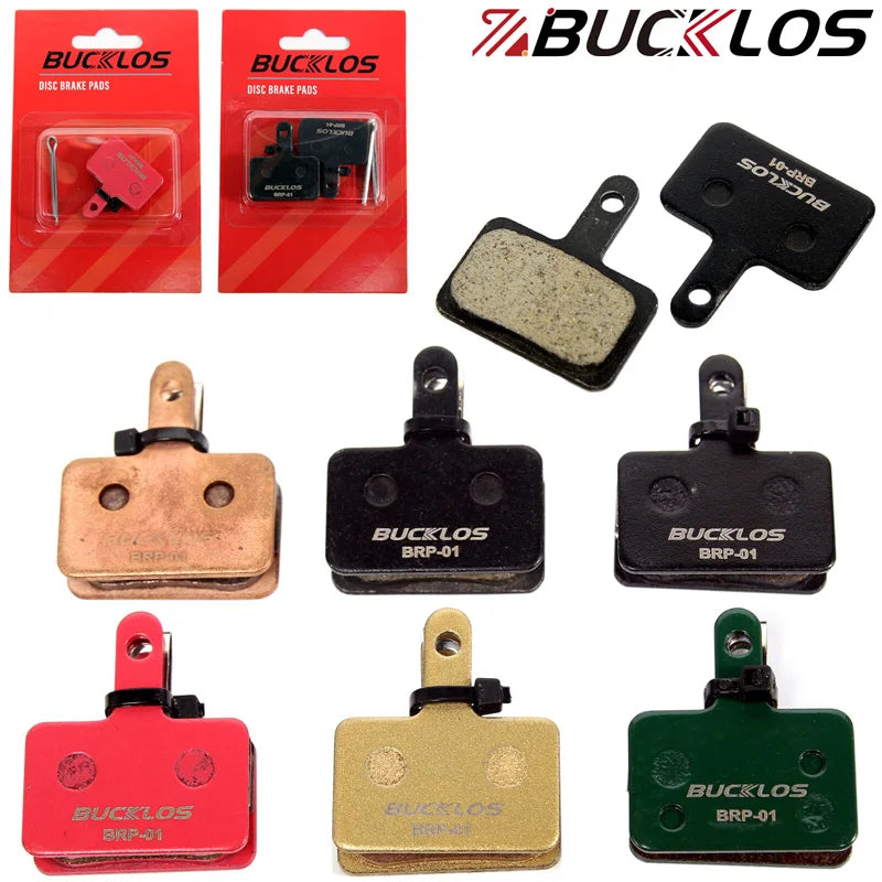 BUCKLOS 4 10 Set MTB Hydraulic Brake Pads High-density Bicyc