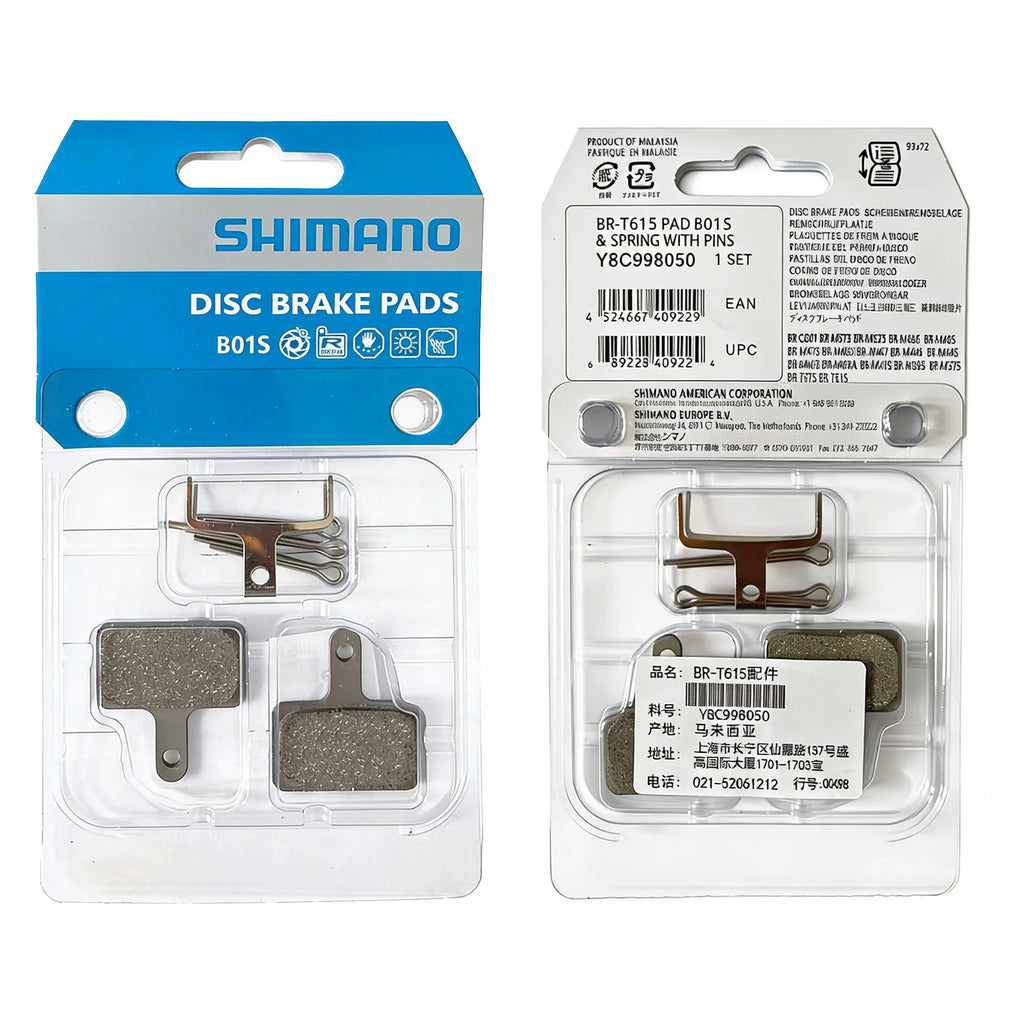 Shimano B01S Resin Brake Pads for Deore M395 M475 M525 M486 