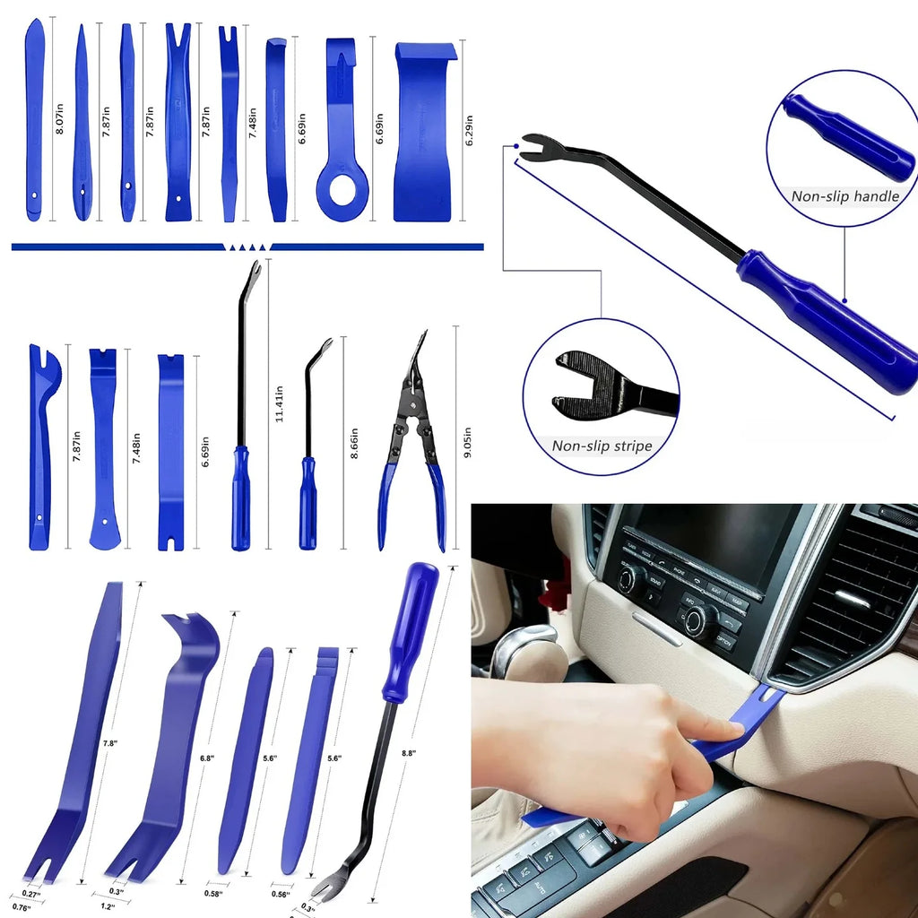 Car Hand Tool Set Car Disassembly Tool Kit Stereo Repair DVD