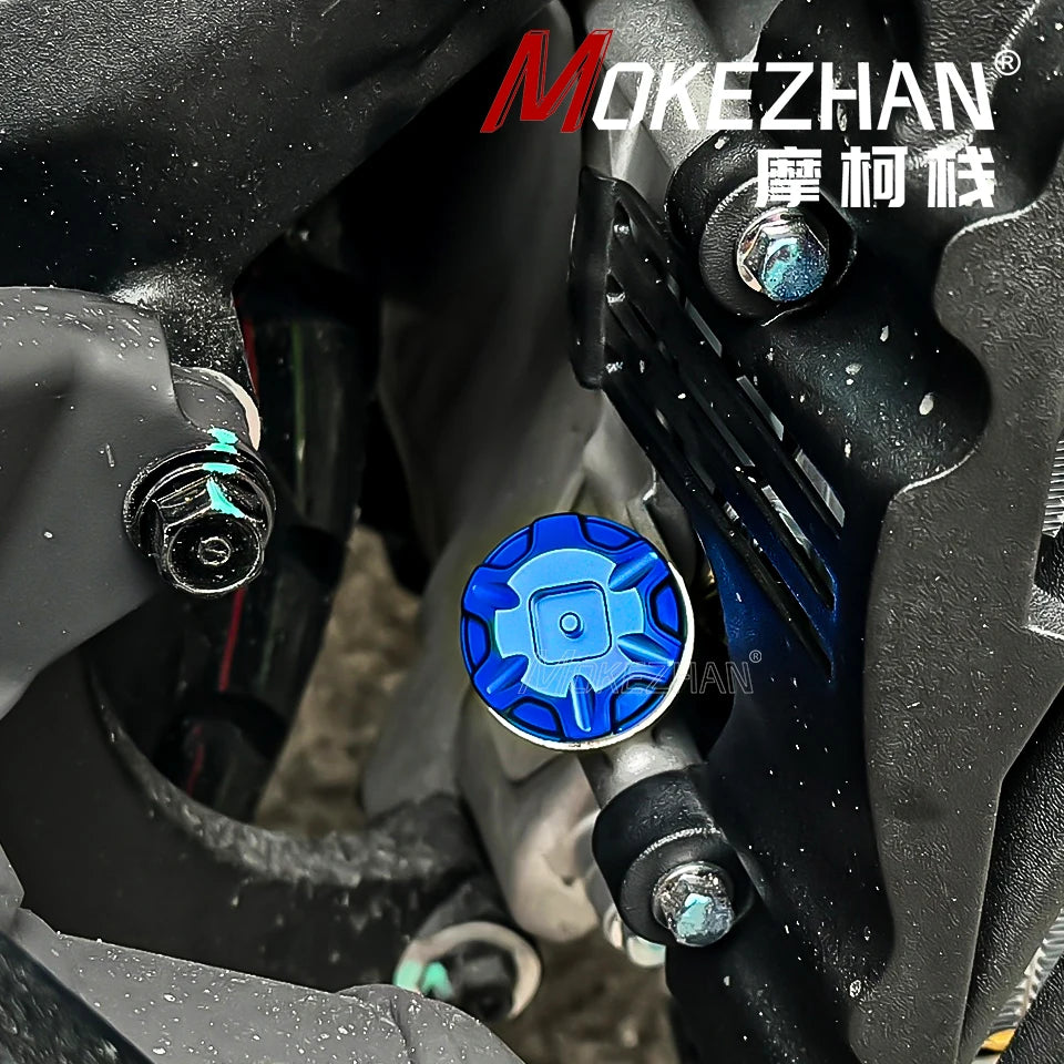 Motorcycles Anti theft Engine Oil Filler Cap Cover Accessori