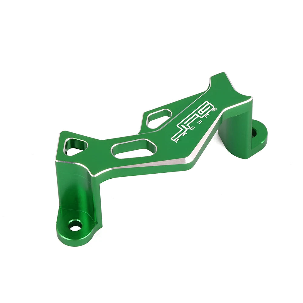 Motorcycle CNC Rear Brake Disc Caliper Guard Cover Protector Axle Block For Kawasaki KX250F KX450F KX 250 250F 450 450F