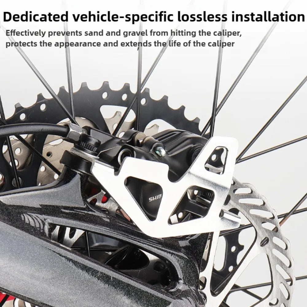 Mountain Bike Rear Caliper Guard Plate Simple Installation o