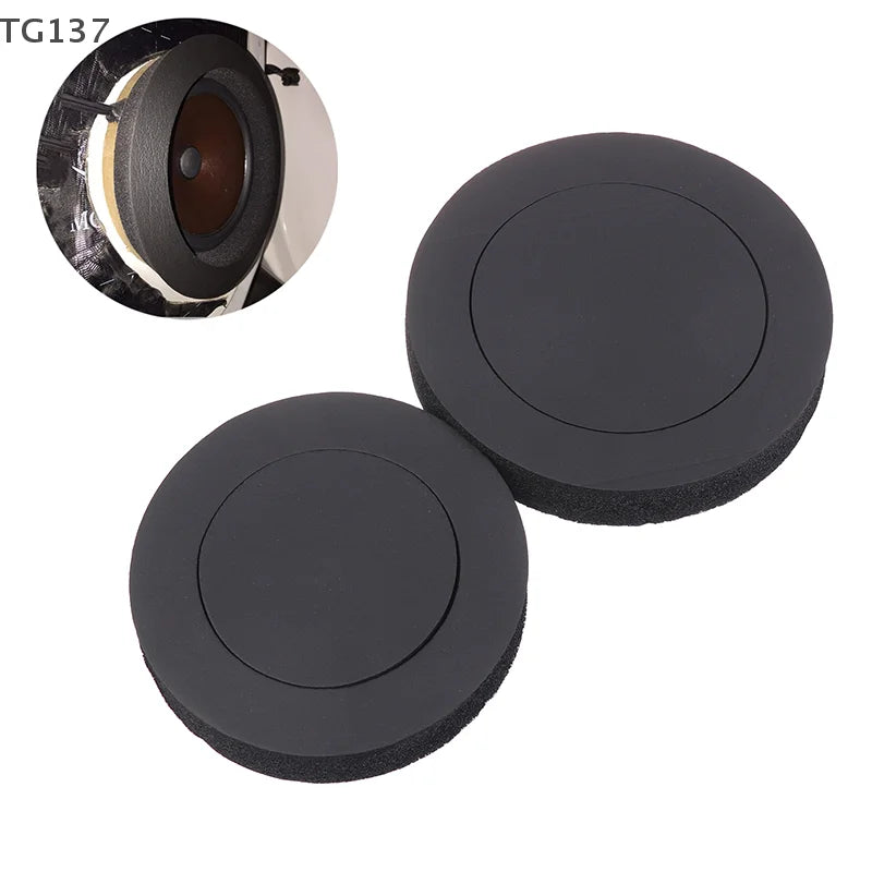 1 Pcs 4/5 Inch Universal Foam Car Speaker Sound Insulation R
