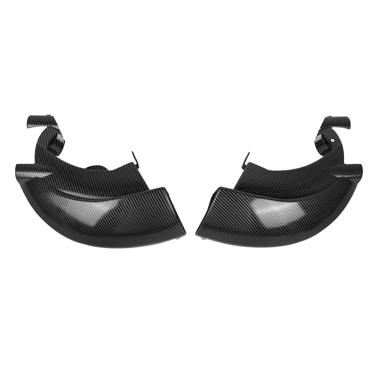 ZX-10R ZX10R 2016-2026 Brake Caliper Disk Cooler Air Cooling Duct Side Cover ABS Black Motorcycle For KAWASAKI ZX-10RR 2017-2026