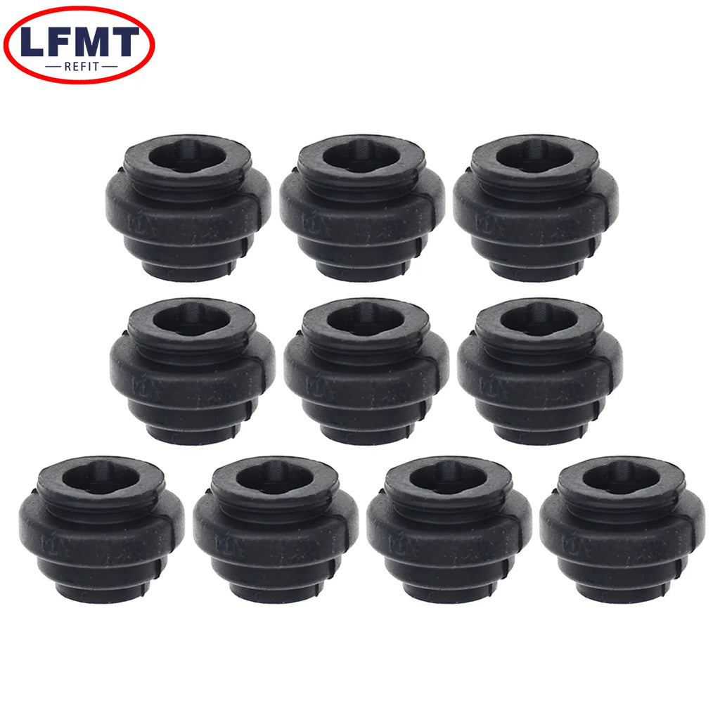 10/5 sets Brake Upper Lower Pump Caliper Shock Absorber Sleeve Dust Cover Rubber Disc Waterproof Cap for Motorcycle Scooter Bike