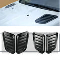 Universal Car Hood Scoop Carbon Fiber Air Intake Vent Cover 
