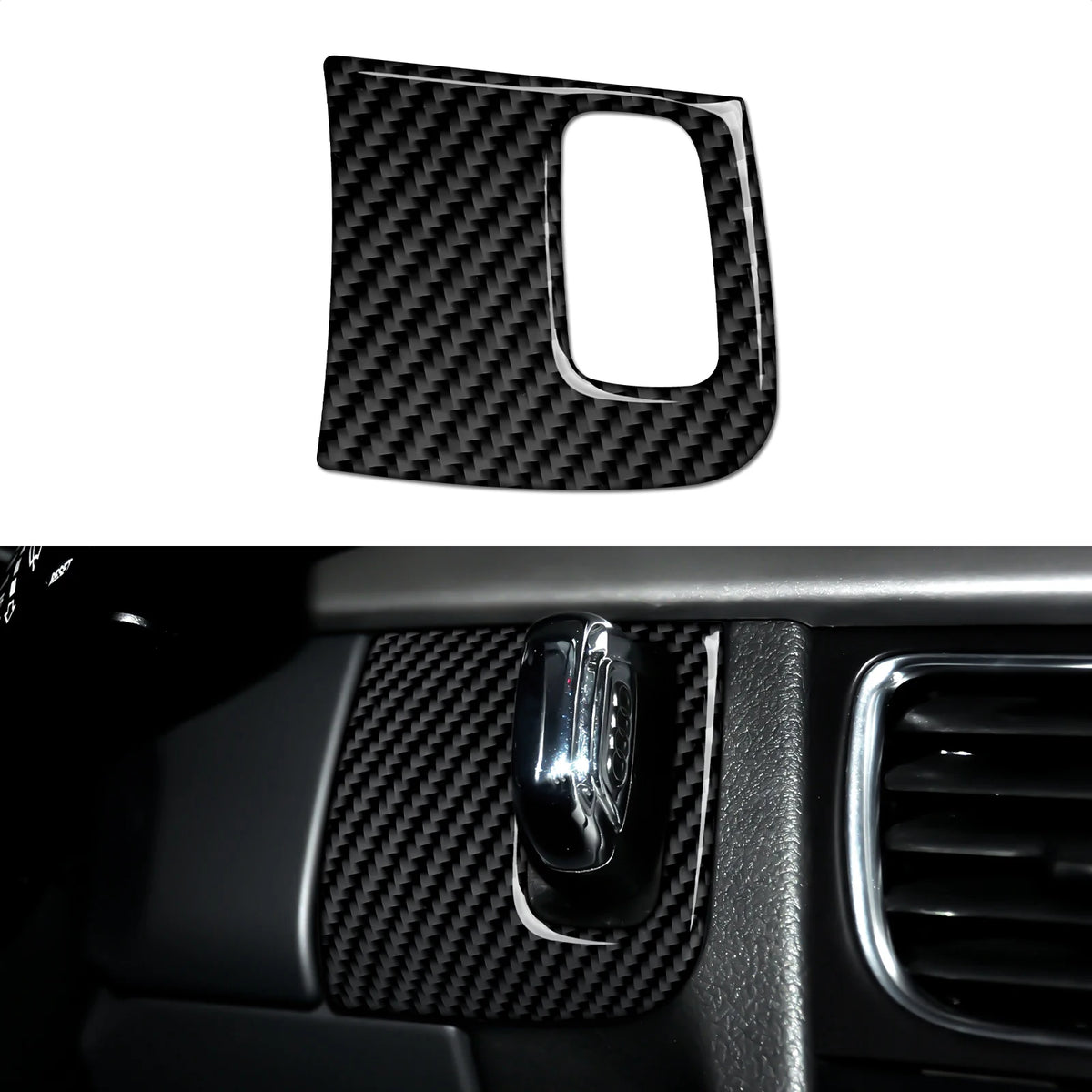Car Center Console Gear Shift Panel Set For Audi A4 S4 RS4 A5 S5 RS5 (2007-2016) Carbon Fiber Interior Sticker Trim Accessories